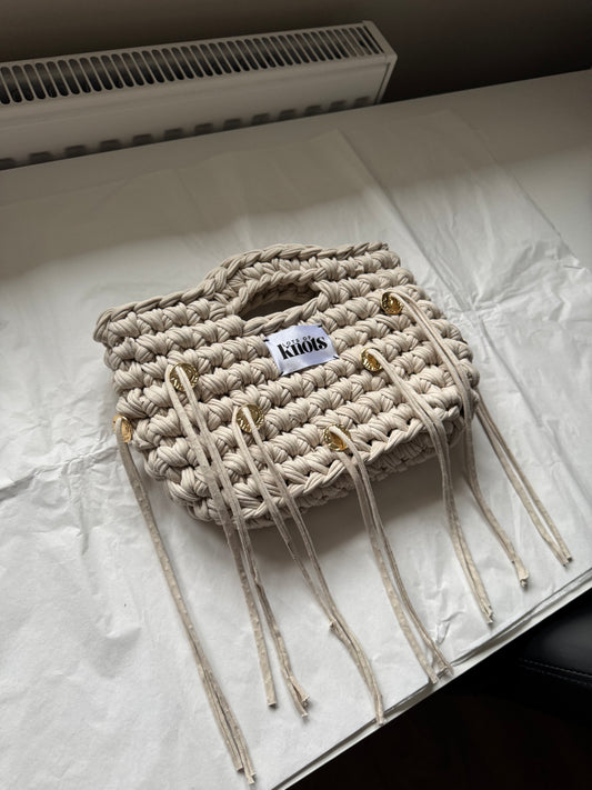 square bag - beige (custom)