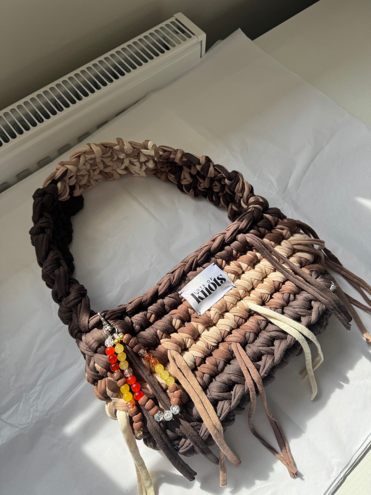 shoulder bag - neutrals & browns (custom)